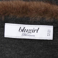 Blumarine Blugirl - abito in maglia di colore grigio