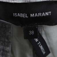 Isabel Marant pantaloni di cotone in grigio