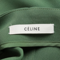 Céline Top e gonna in verde / nudo