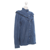 A.P.C. Top Cotton in Blue