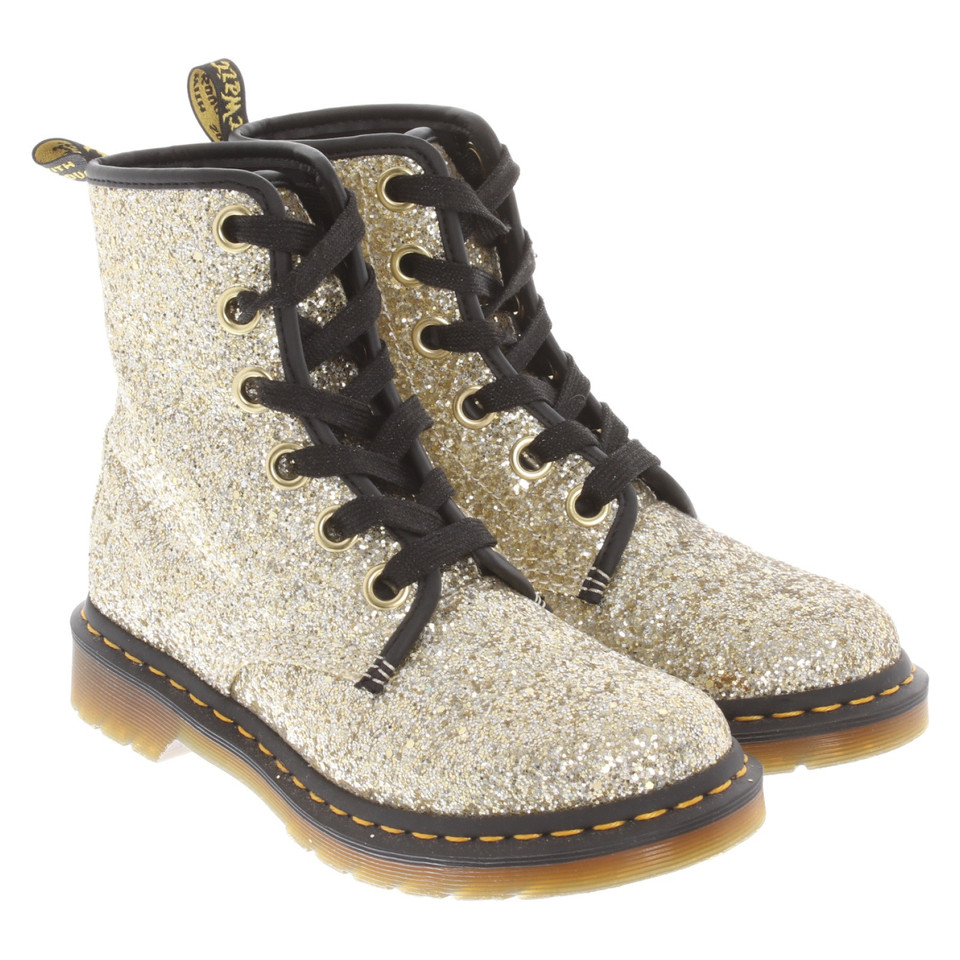 Dr. Martens Ankle boots in Gold