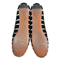 Alaïa Suede of ballerinas in Zebra look