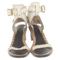 Isabel Marant Sandals Leather in Beige
