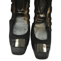 Tod's Slippers/Ballerinas Suede in Black