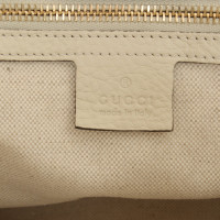 Gucci Bamboo Shopper Leather in Cream