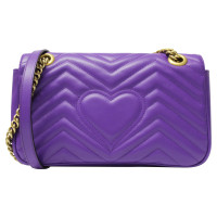 Gucci Marmont Bag en Cuir en Violet