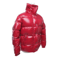 Moncler Jacke/Mantel in Rot