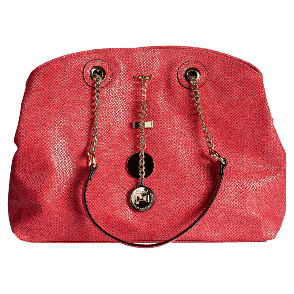 Blumarine Handbag Leather in Red