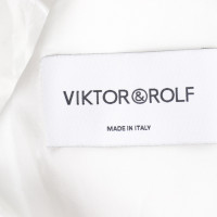 Viktor & Rolf Jacke/Mantel aus Baumwolle in Beige