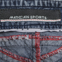 Marc Cain Blue corduroy skirt