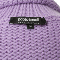 Other Designer Paolo Tonali - lilac cashmere Cardigan