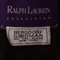 Ralph Lauren Purple Label lana sottile del cappotto del rivestimento