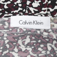 Calvin Klein Top in jersey con motivo