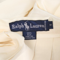 Ralph Lauren Rok Zijde in Crème