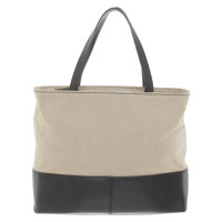 Walter Steiger Handtasche in Schwarz/Beige