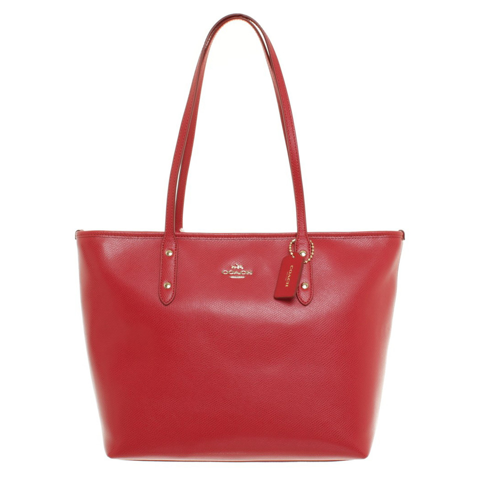 Coach "City Zip" Tote in Rot