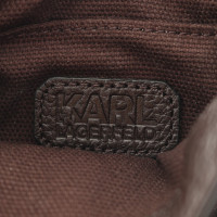 Karl Lagerfeld Crossbody bag in dark brown