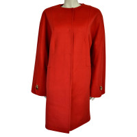 Roberto Cavalli Jacket/Coat Wool in Red