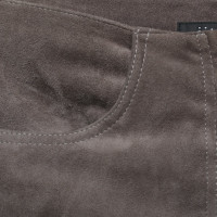 Jitrois Trousers Suede in Grey