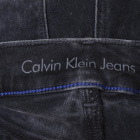 Calvin Klein Skinny Jeans en look usé