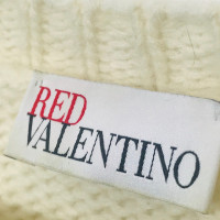 Red Valentino Vestito in Lana in Crema