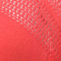3.1 Phillip Lim Strick-Shirt in Orange-Rot