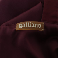 John Galliano Dress in Fuchsia