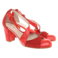 Hobbs pumps in rosso