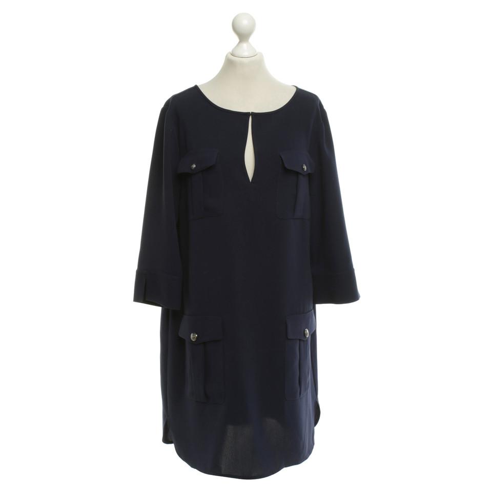 Diane Von Furstenberg Navy Blue Dress "Agness"