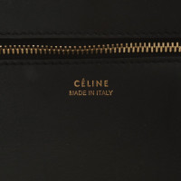 Céline Tie Knot Medium aus Leder in Schwarz