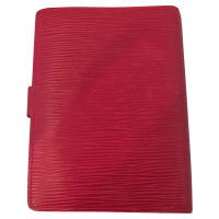 Louis Vuitton "Agenda Fonctionnel PM EPI leather" in red
