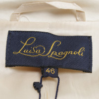 Andere merken Luisa Spagnoli - blazer in crème