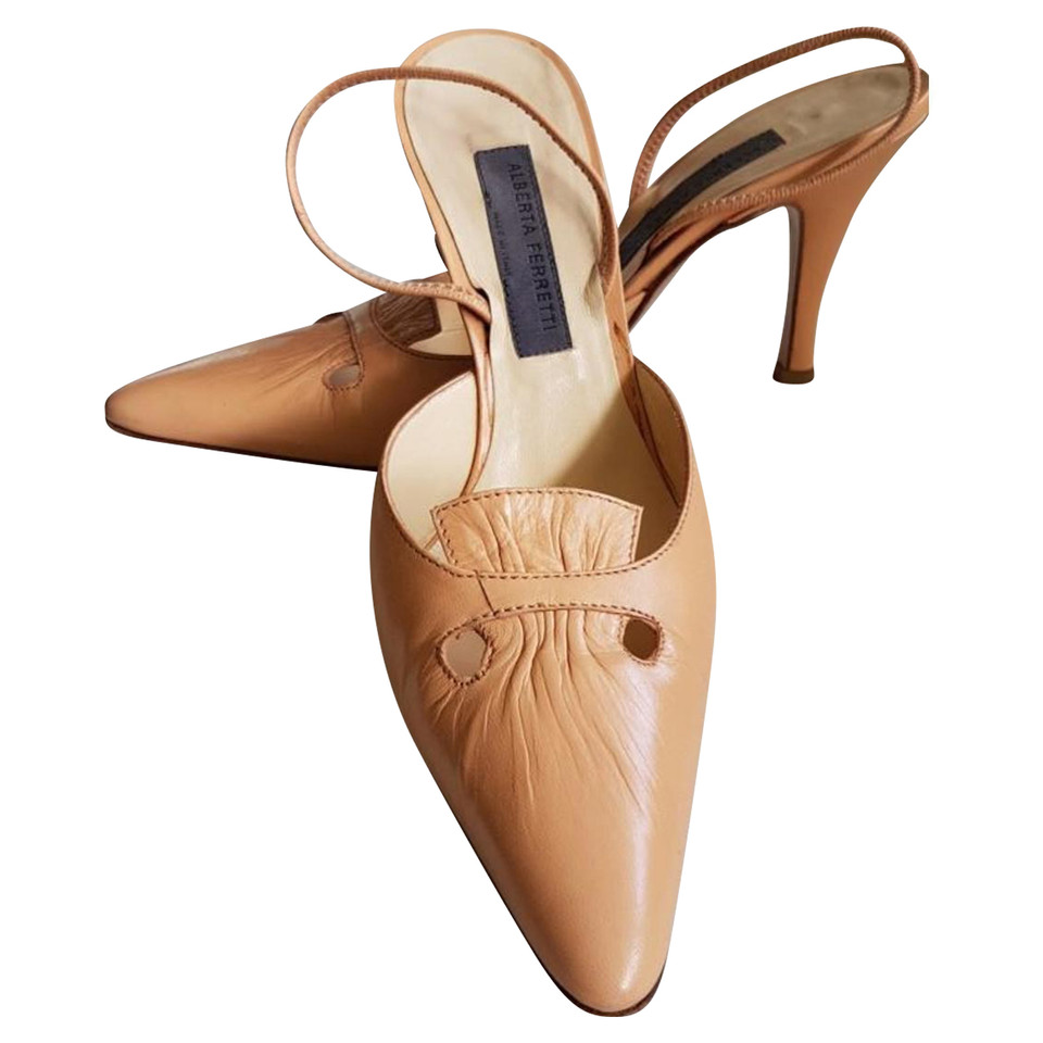 Alberta Ferretti slingback pumps