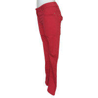 Elisabetta Franchi Jeans aus Baumwolle in Rosa / Pink