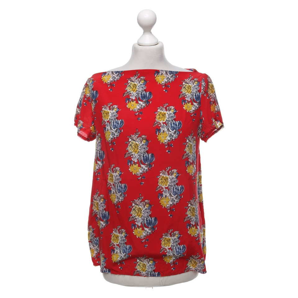 Miu Miu top with a floral pattern