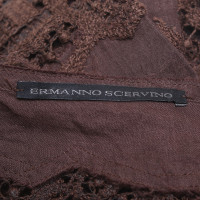 Ermanno Scervino Blouse in dark brown