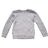 Diane Von Furstenberg Knitwear Fur in Grey