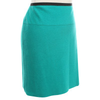 Marc Cain Wool skirt in turquoise green