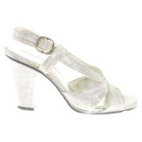 Marc Jacobs Silver shiny sandals