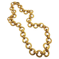 Chanel "1980 Quilt Ring Necklace"