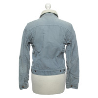 Tommy Hilfiger Jacke/Mantel aus Baumwolle in Blau