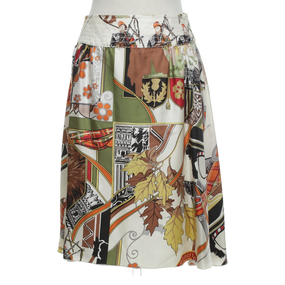 Blumarine skirt with motif print