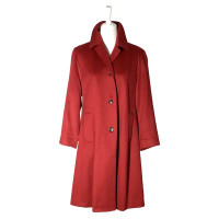 Jil Sander Jacket/Coat Cashmere in Red