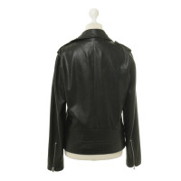 Moschino Leather jacket in black