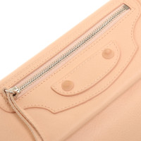 Balenciaga Clutch Bag Leather in Pink