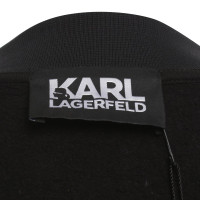 Karl Lagerfeld Veste College en noir