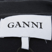 Ganni Strick-Pullover in Blau