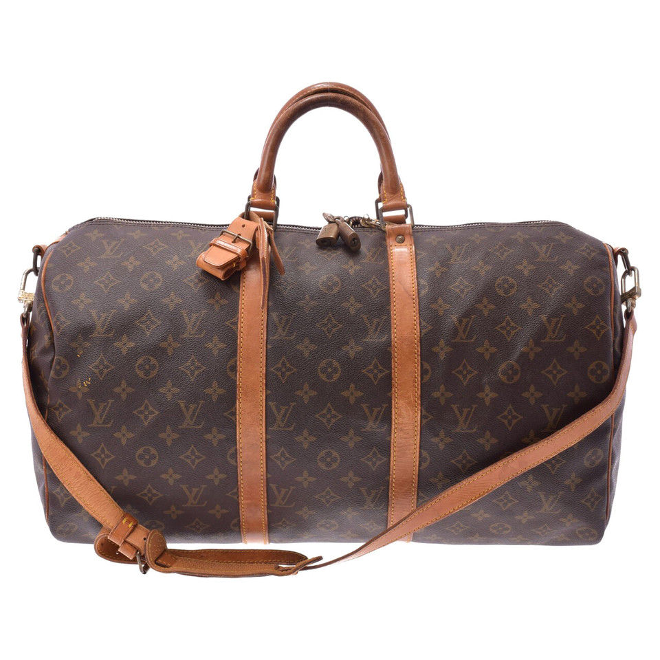 Louis Vuitton Keepall 50 en Toile en Marron