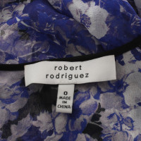 Robert Rodriguez Top con stampa floreale