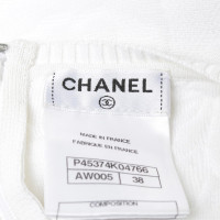 Chanel Strickkleid in Weiß